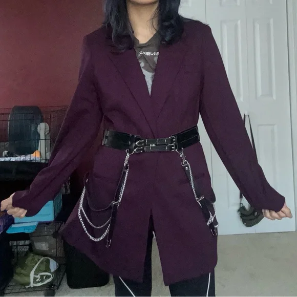 Goth Chain Waist Belt - Picture 1 of 1